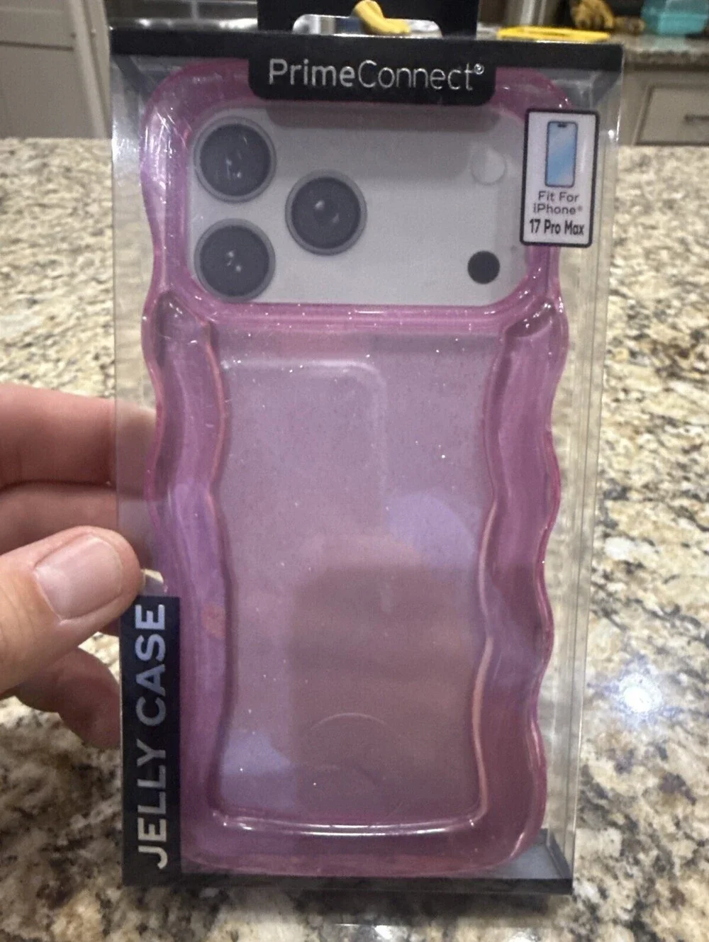 Prime Connect Pink Tiktok Jelly Squishy Needoh Phone 17ProMax Phone Case